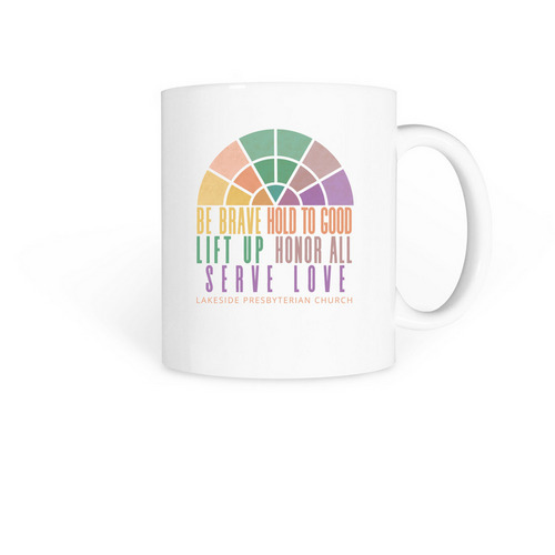 Blessing Life Mugs, a White Coffee Mug