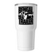 Tumbler OG Black Logo&nbsp;, a White Insulated Tumbler
