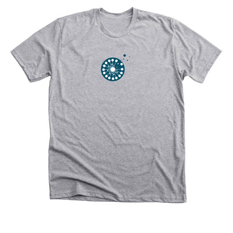 Less Pain. More Love. (blue), a Athletic Heather Premium Unisex Tee