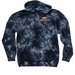 The SeniorRacha STAY Collection, a Black Tie Dyed Pullover Hoodie