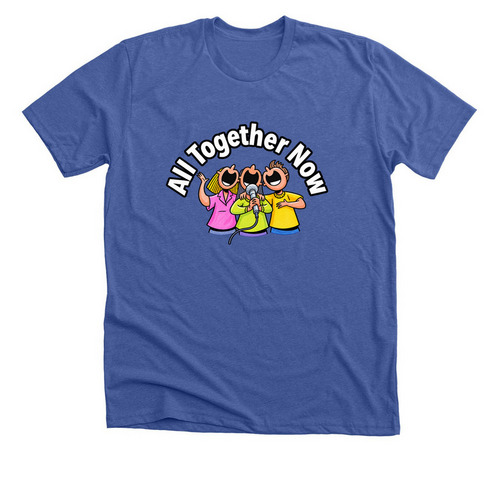 ATN Shirts, a Solid True Royal Premium Unisex Tee