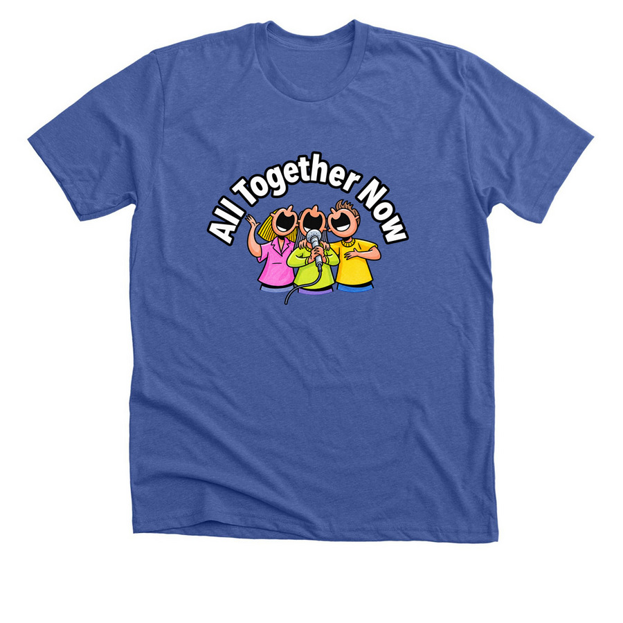 ATN Shirts, a Solid True Royal Premium Unisex Tee