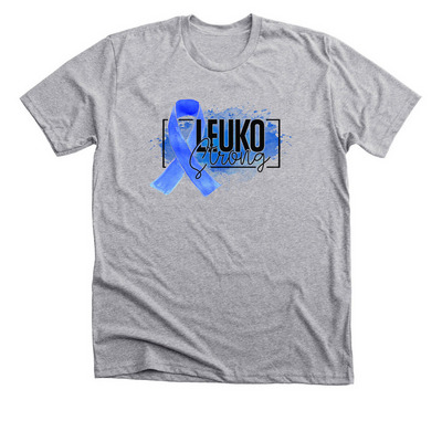 Leuko Strong, a Athletic Heather Premium Unisex Tee