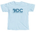 DDC Logo (Blue), a Chambray Comfort Colors Unisex Tee