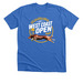 WCO - Sizzle, a Heather True Royal Premium Unisex Tee