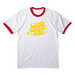 Marshmallow, a White/ Red Cotton Ringer Tee