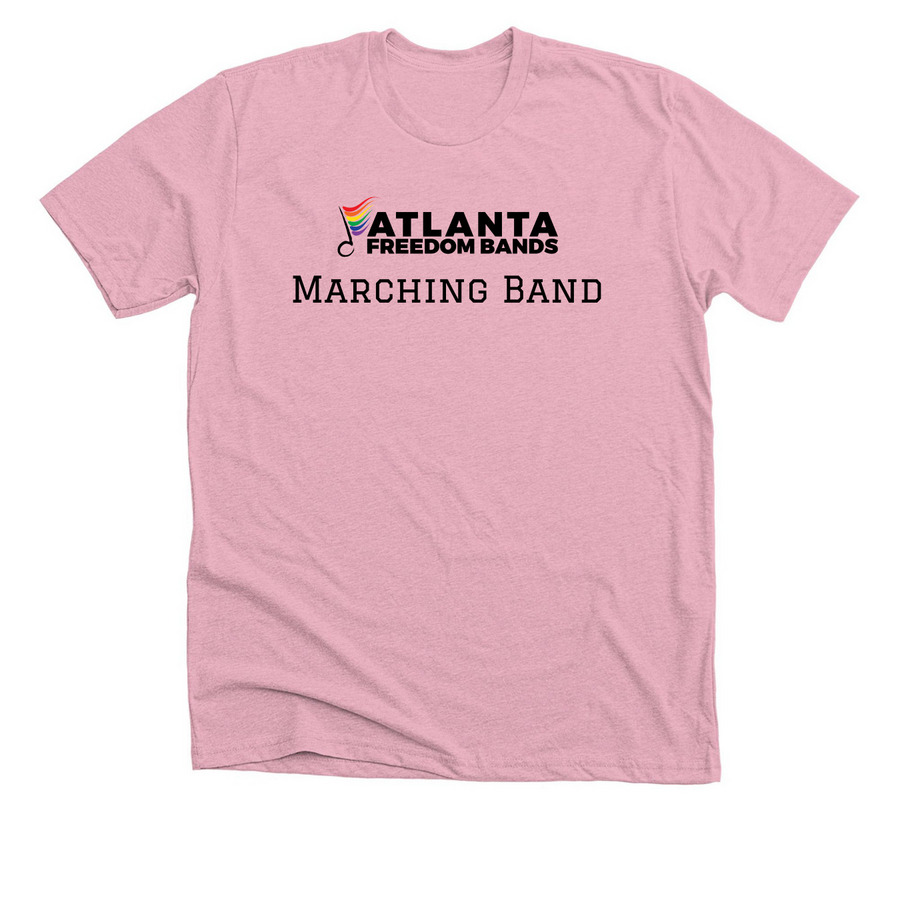 Marching Band, a Heather Pink Premium Unisex Tee