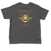 Toddler, a Charcoal Toddler Tee (back-view)