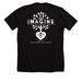 2026 NEPA Synod Assembly Two-sided (WHITE), a Solid Black Blend Premium Unisex Tee (back-view)