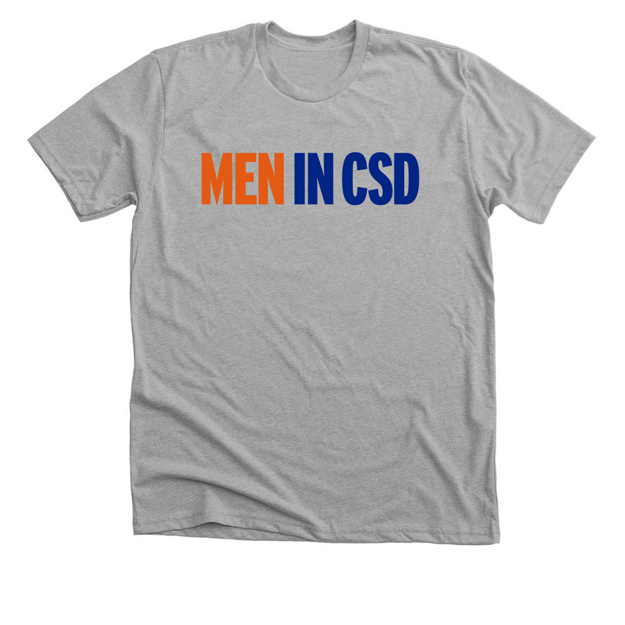 Men in CSD Merch Sale, a Athletic Heather Premium Unisex Tee
