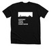 Support Your Local Food Bank, a Solid Black Blend Premium Unisex Tee