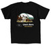 Lina's Barn, a Black Classic Unisex Tee (back-view)
