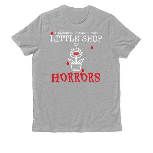 Little Shop of Horrors, a Granite Grey Heather Allmade Organic Cotton Unisex Tee