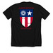 Ghosts Shirts & Sweatshirts, a Solid Black Blend Premium Unisex Tee (back-view)