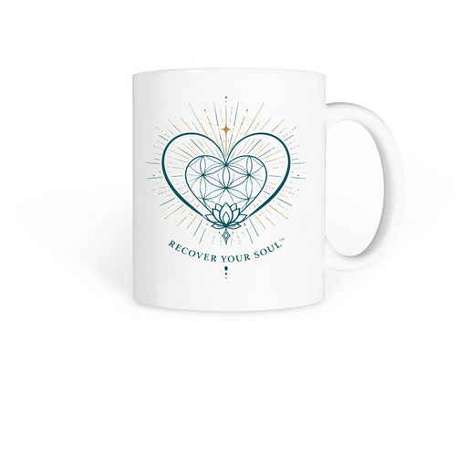 Recover Your Soul, a White Coffee Mug