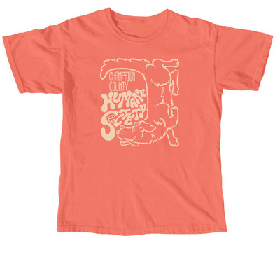 Dog Lover's Summer 2026 Exclusive, a Neon Red Orange Comfort Colors Unisex Tee
