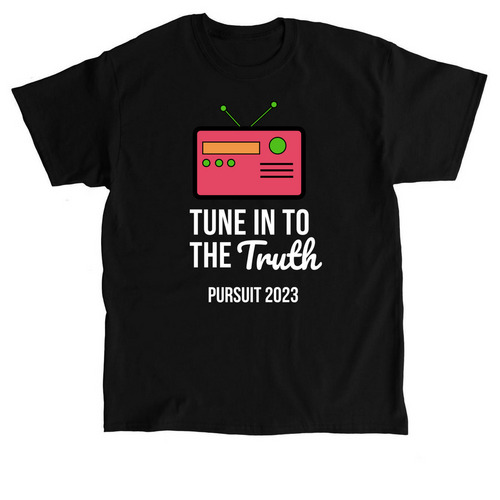 Pursuit Design Competition, a Black Classic Unisex Tee