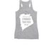 STRONGER TOGETHER, a Athletic Heather Women's Racerback
