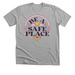 Be a safe place, a Athletic Heather Premium Unisex Tee