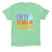 Celebrate 50 Years of Feminism!, a Mint Premium Cotton Tee