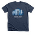 NHHW 2026 Supporter Tee, a Heather Navy Premium Unisex Tee