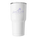 30oz Tumbler, a White Insulated Tumbler