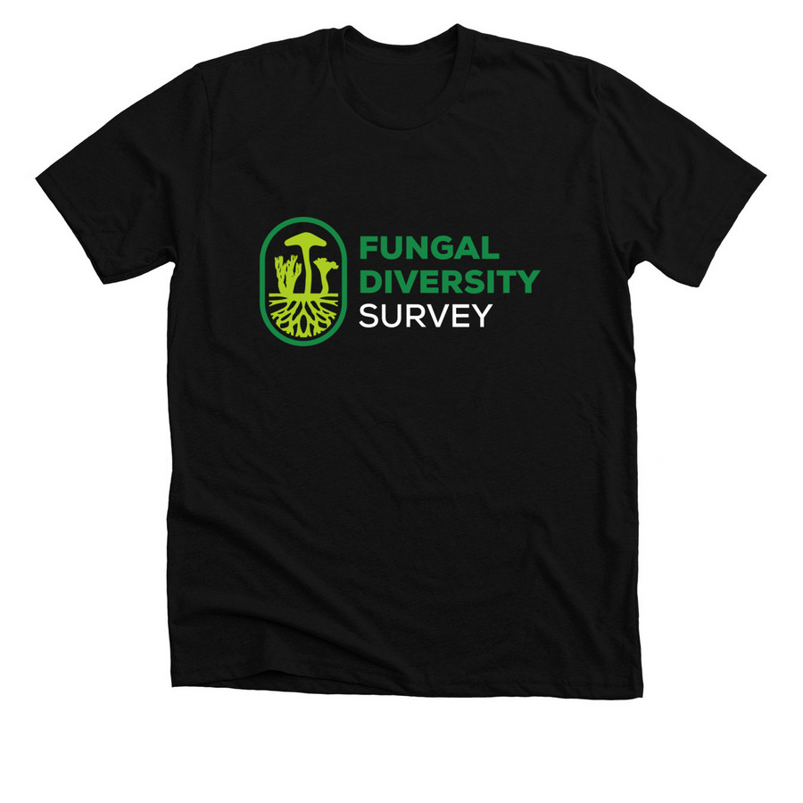 FunDiS Color Logo, a Solid Black Blend Premium Unisex Tee