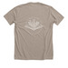 He?s Not Done Yet, a Heather Stone Premium Unisex Tee (back-view)