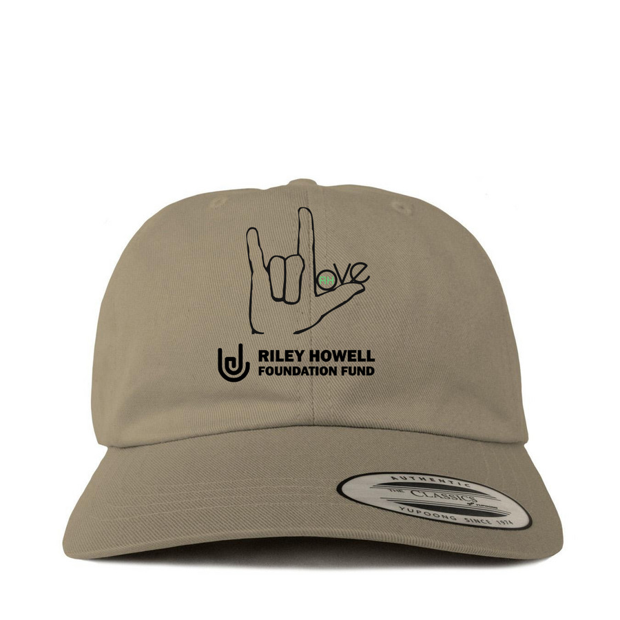 RHFF Hat, a Khaki Printed Classic Baseball Cap