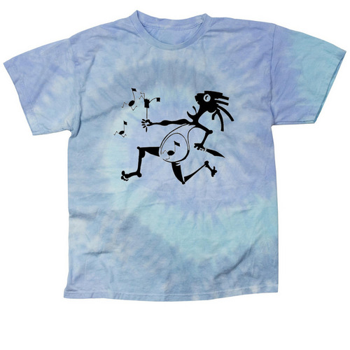Tie Dye Note Eater, a Lagoon Classic Tie Dye Tee