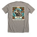 Support Selah's Pig Sanctuary, a Heather Stone Premium Unisex Tee (back-view)