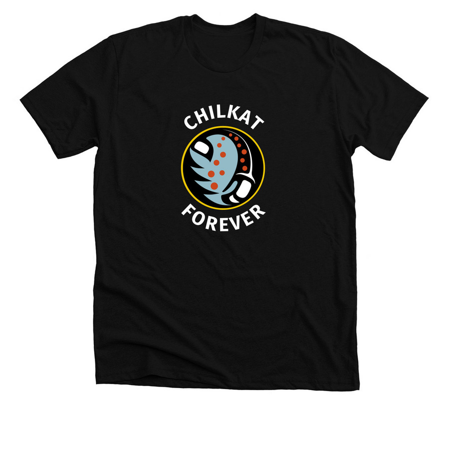 No Acid Mines in the Chilkat Valley, a Solid Black Blend Premium Unisex Tee