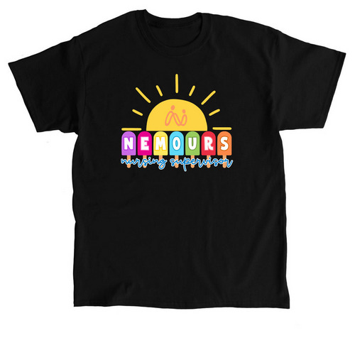 Nemours Nursing Supervisor, a Black Classic Unisex Tee