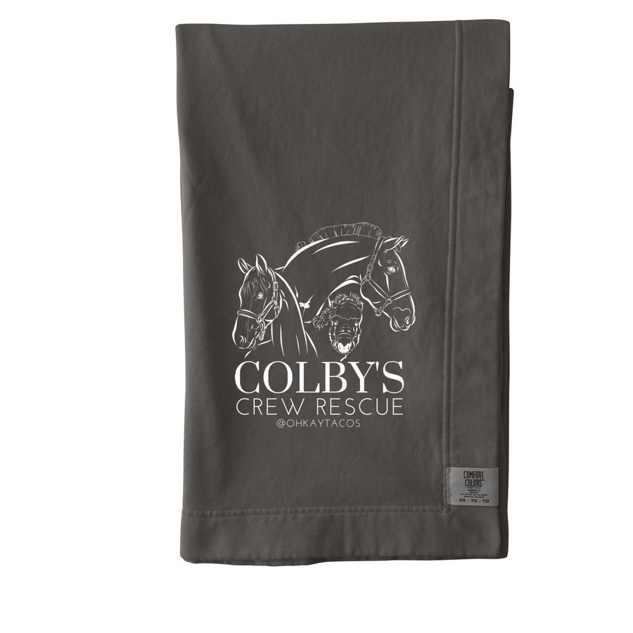 CCR Blanket, a Pepper Comfort Colors Blanket