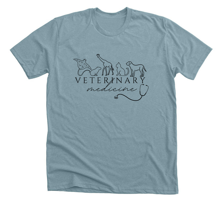 UIUC Behavior Club&nbsp;, a Heather Blue Lagoon Premium Unisex Tee