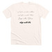 Safe With Me, a Heather Natural Premium Unisex Tee