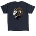 Excellence in Motion: Code Blue, a Navy Classic Unisex Tee (back-view)