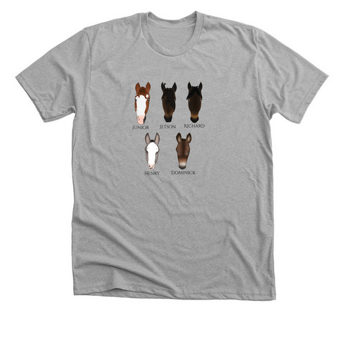 Casey, a Athletic Heather Premium Unisex Tee