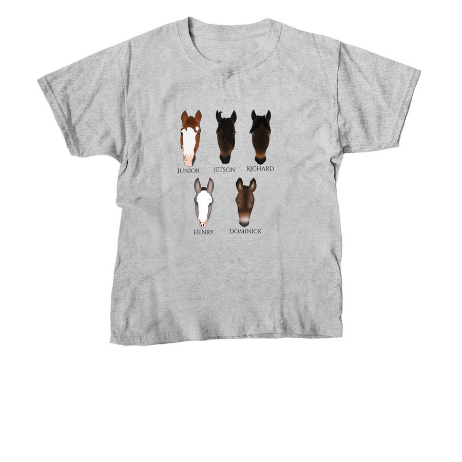 Casey, a Sport Grey Youth Unisex Tee