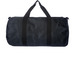 Hao-Fountain Syndrome Logo Duffel Bag, a Black Camo Day Tripper Duffel Bag (back-view)