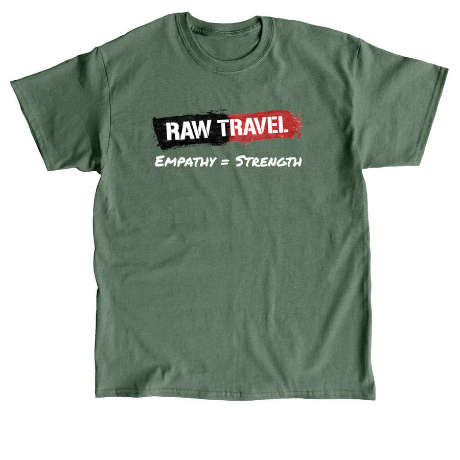 Empathy = Strength Tee, a Military Green Classic Unisex Tee