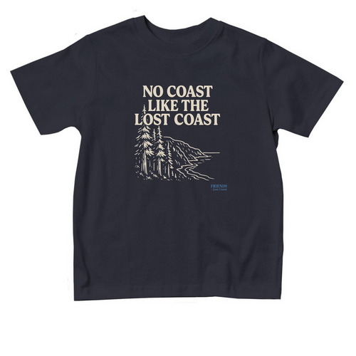 No Coast Toddler Tee, a Navy Toddler Tee
