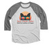 Spay Neuter Relax, a Premium Heather and Heather White 3/4 Sleeve Baseball Tee