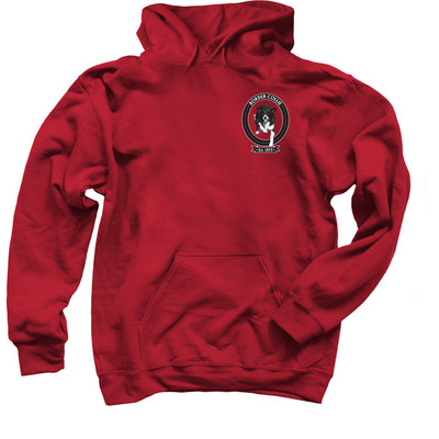 Border Collie Est. 1893, a Cardinal Red Pullover Hoodie