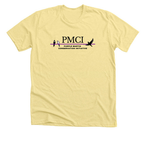 PMCI Logo Tee, a Heather Yellow Gold Premium Unisex Tee