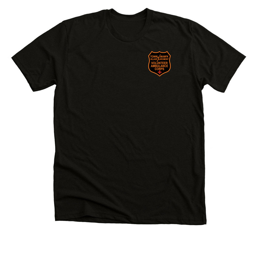 Larchmont VAC America 250, a Black Heather Premium Unisex Tee