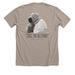DIA St. John Paul II, a Heather Stone Premium Unisex Tee (back-view)