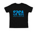 SPCA Logo Hoodie, a Solid Black Blend Premium Youth Tee