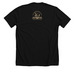 Final Girl Energy-American Traditional Shirt, a Solid Black Blend Premium Unisex Tee (back-view)