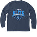 Elite Nonna Club, a Heather Navy Premium Long Sleeve Tee